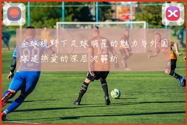 全球视野下足球明星的魅力与外国球迷热爱的深层次解析